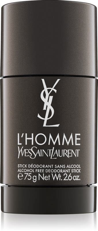 ysl deodorant l'homme|l'homme deodorant stick.